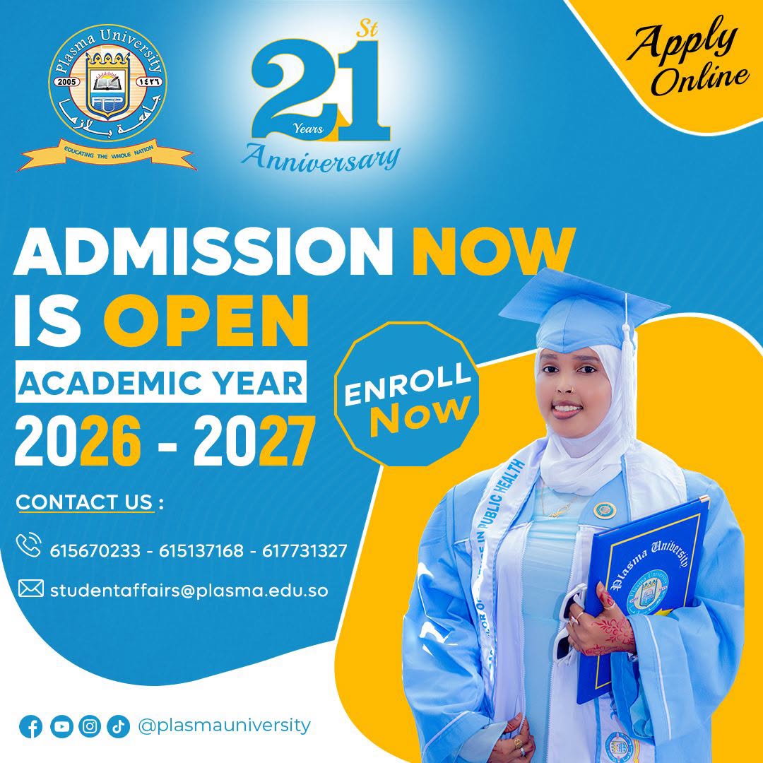 PLASMA UNIVERSITY ADMISSION OPEN